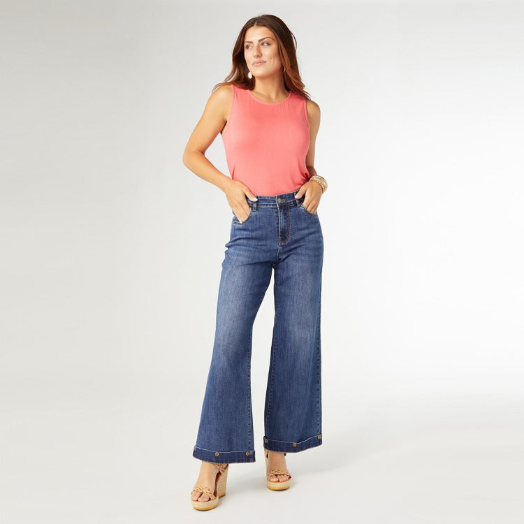 Wide leg Denim