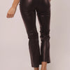 Jeanne Vegan Leather Cropped Pants