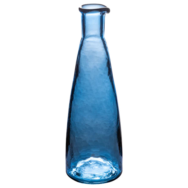 Hammered Glass Vase