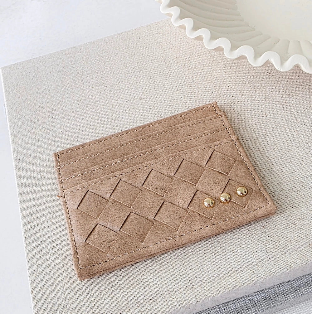 Mariah Woven Card Wallet