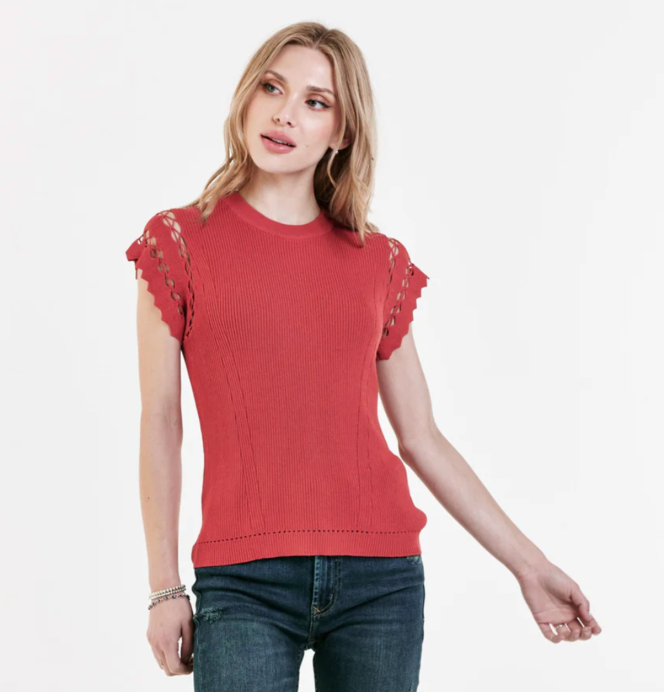 Joie Embroidery Top