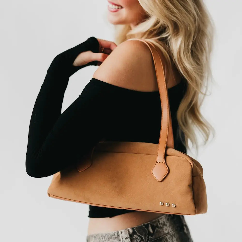 Sally Barrel Shoulder Bag