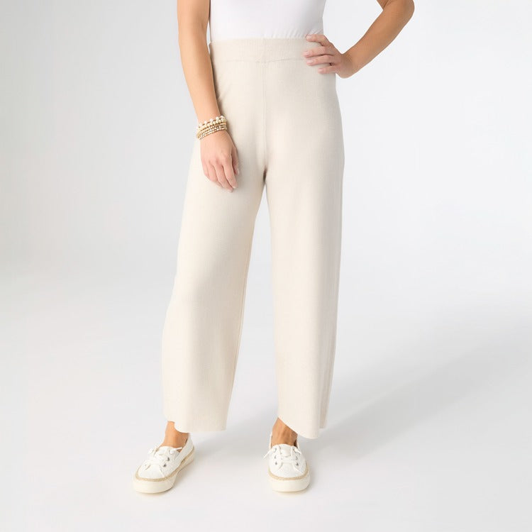 Lightweight Heavenly-Luxe Crop Bottom - Oatmeal XS