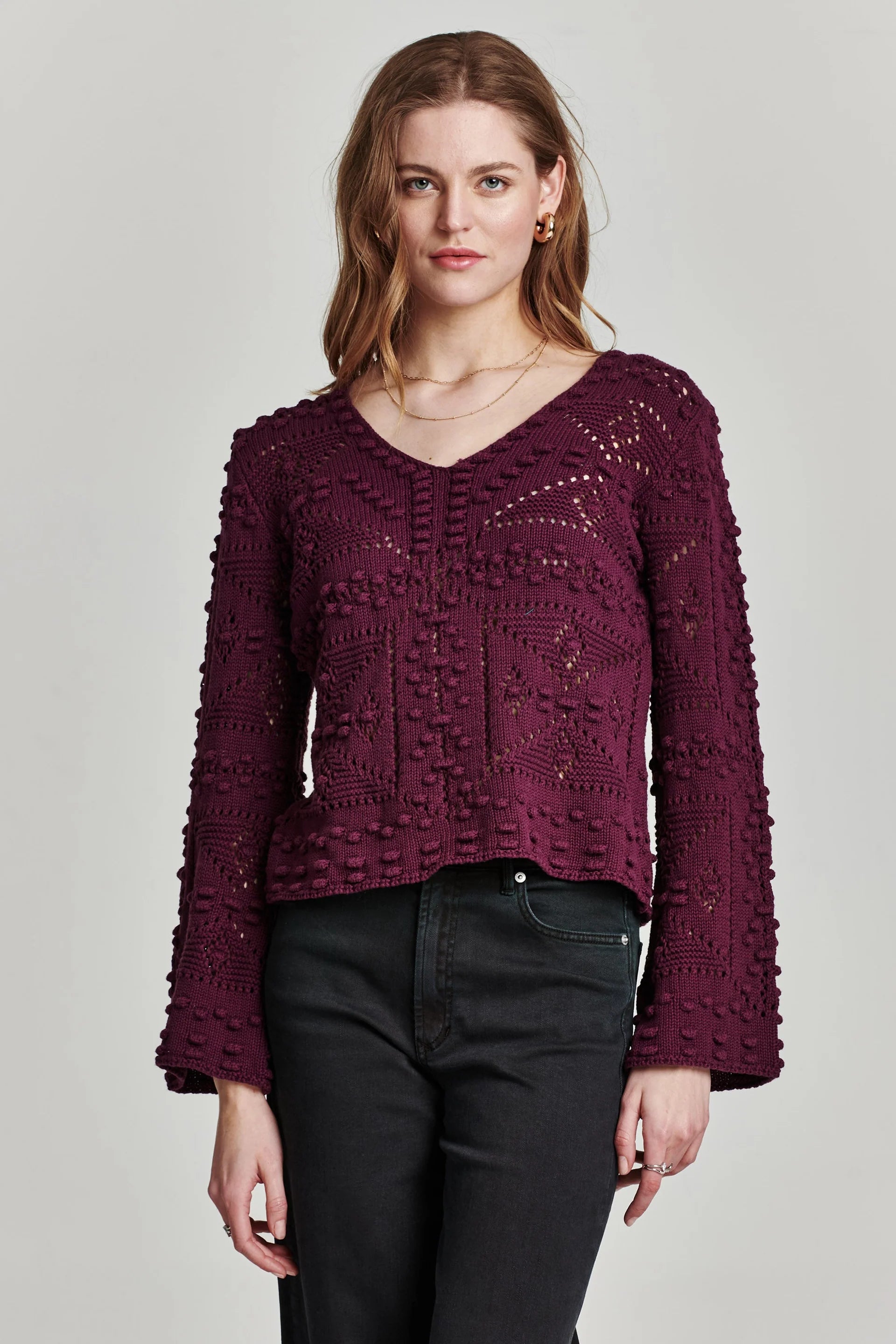 Maxine Crochet Sweater
